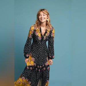 Farm Rio/anthropology maxi dress. NWOT